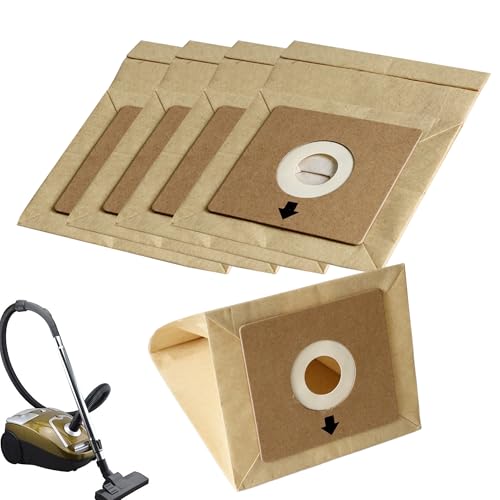 5 x starke Papier-Staubsaugerbeutel, 5-lagige Filtration, Allergenreduzierung, Staubsaugerbeutel für Bush Modell VCB35B15C1J7W-70 VYTRONIX RBC02 BC-402 BC-501 Argos Value VC-401 VC-402 von Noenaeni