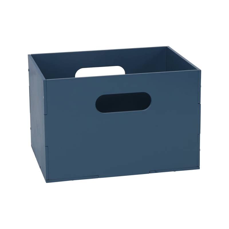 Nofred   Aufbewahrungsbox 335 X 22 X 24 Cm Blau Kiste Box Kissenbox Lagerkiste B-Ware von Nofred