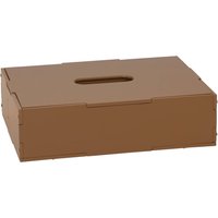 Nofred - Aufbewahrungsbox mit Deckel, 33,5 x 9 x 24 cm, braun von Nofred