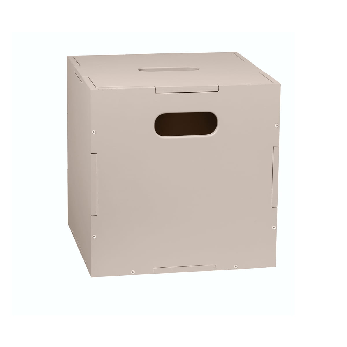 Nofred   Cube Aufbewahrungsbox Beige Aufbewahrungsbox Box Kiste Kissenbox B-Ware von Nofred