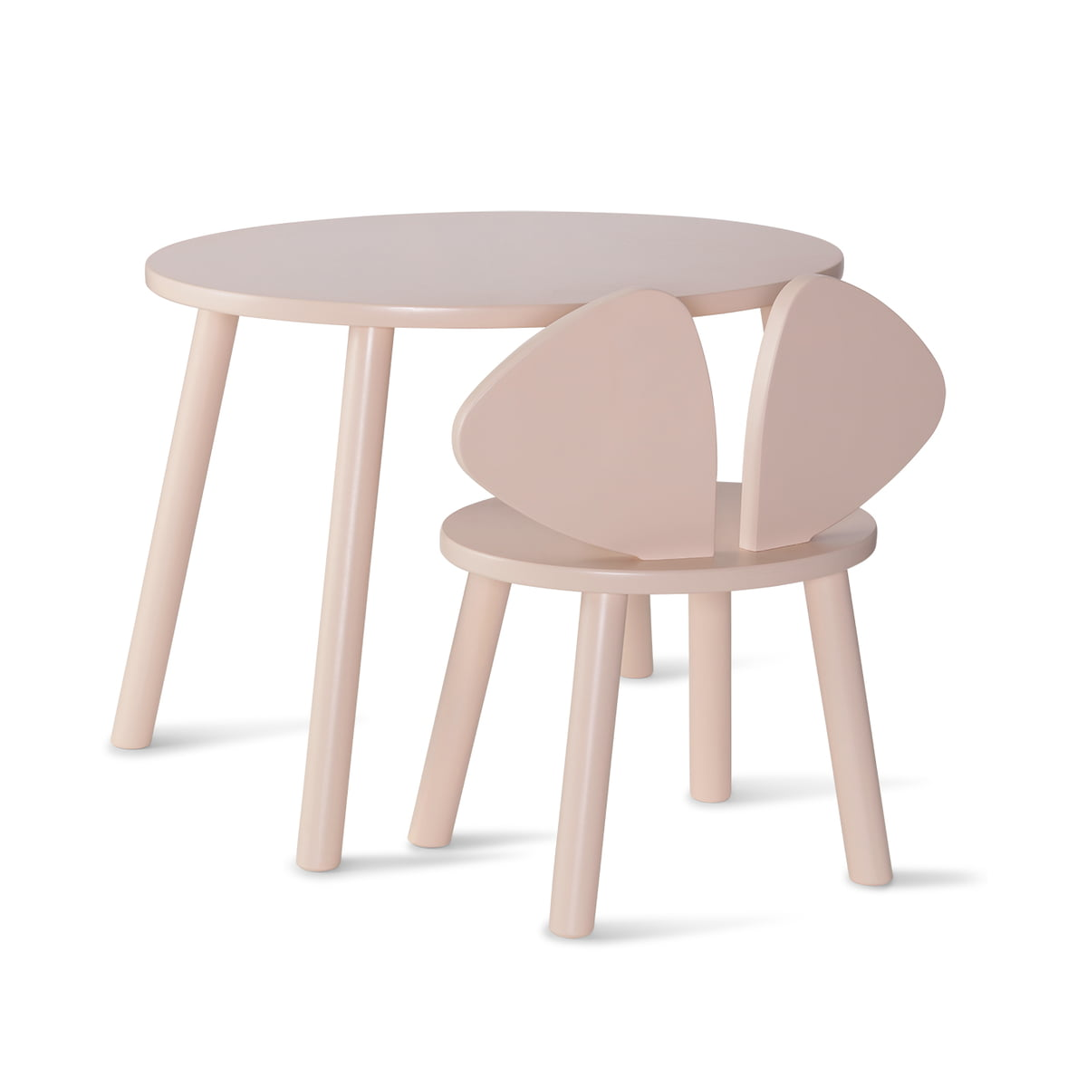 Nofred Mouse Kinderset Kinderstuhl Tisch Kindertisch Birke Rosa Lackiert B-Ware Nofred Mouse Kinderset Kinderstuhl Tisch Kindertisch Birke Rosa Lackiert B-Ware von Nofred