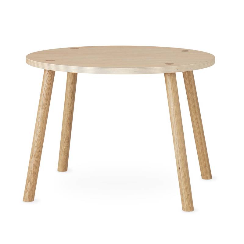 Nofred   Mouse Kindertisch Oval 64 X 46 Cm Eiche Matt Lackiert Tisch Möbel  B-Ware von Nofred