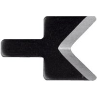 Noga Ersatz-V-Klinge aus HSS, für maximale Stegbreite: 8 mm von Noga