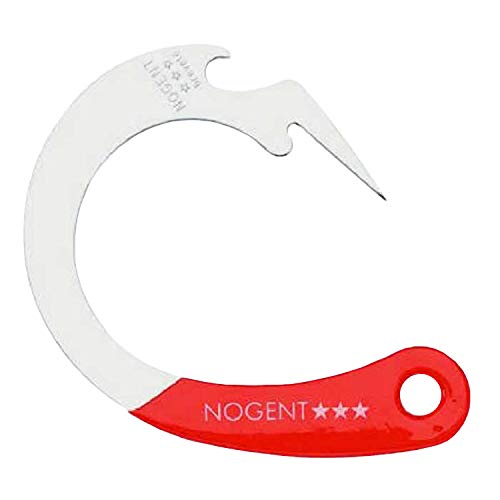 Nogent 04050H Brieföffner aus Stahl, Griff aus Kunststoff, Rot von Nogent