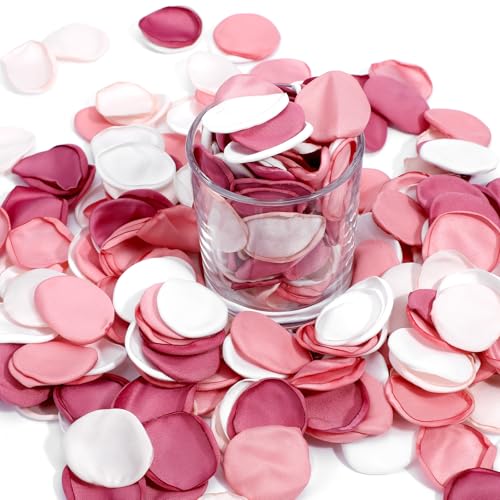 Nogeqi 200 Stück Künstliche Rosenblätter Hochzeit, Blütenkonfetti Getrocknet Seiden, Blütenblätter Zum Streuen Künstlich Seidenblätter Blütenblatt Für Hochzeitstischdeko Valentinstag Nogeqi 200 Stück Künstliche Rosenblätter Hochzeit, Blütenkonfetti Getrocknet Seiden, Blütenblätter Zum Streuen Künstlich Seidenblätter Blütenblatt Für Hochzeitstischdeko Valentinstag von Nogeqi
