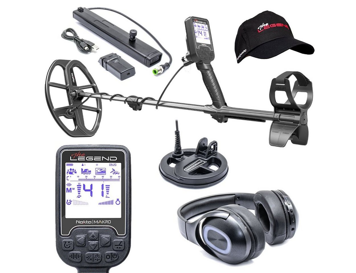 Nokta Metalldetektor The Legend Pro *Neue Version 2023*, Wasserdicht bis zu 3 Meter Nokta Metalldetektor The Legend Pro *Neue Version 2023*, Wasserdicht bis zu 3 Meter von Nokta