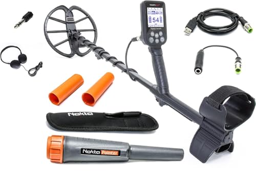 Nokta Simplex+ Profi Komplettset mit Nokta-Pointer pinpointer, FRÜHJAHRSANGEBOT!, Metallsuchgerät, IP68 Komplett wasserdicht, Detektor mit Köpfhohrer Nokta Simplex+ Profi Komplettset mit Nokta-Pointer pinpointer, FRÜHJAHRSANGEBOT!, Metallsuchgerät, IP68 Komplett wasserdicht, Detektor mit Köpfhohrer von Nokta