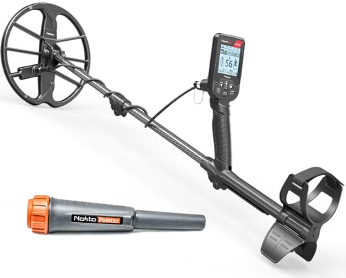 Nokta Simplex Ultra mit Nokta-Pointer pinpointer, Metallsuchgerät, Metal Detector Set, IP68 Komplett wasserdicht, Metalldetektor Profi, Sondeln, für Erwachsene von Nokta