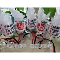 Weinglas Für Lehrer, Mathelehrer-Becher, Personalisierter Apfel, Lehrhelfer, Para, Slp, Sped, Geschenk Zum Schuljahresende von NolaGirlDesign