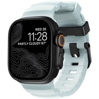 Rocky Point Band 46/49mm Icy Blue Glow Connector Black - Nomad Rocky Point Band 46/49mm Icy Blue Glow Connector Black - Nomad von Nomad