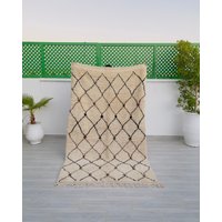 Beni Ourain Wollteppich Im Berber Design | 260 X 150 cm von NomadKechRugs