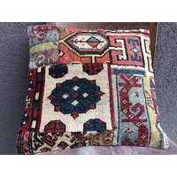 Antik Patchwork Teppich Kissen 48X42 cm 22' X 20' Versandkostenfrei von NomadicTribalArt