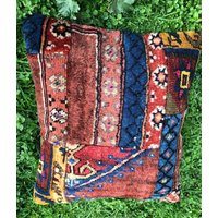 Antik Patchwork Teppich Kissen 50X43 cm 20' X 18' Versandkostenfrei von NomadicTribalArt