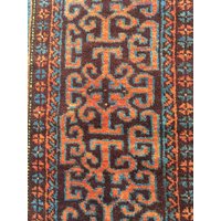 Antiker Beluch Teppich Yastk Reine Wolle Naturfarbe 102 X 56 cm 40 22 Zoll, Versandkostenfrei von NomadicTribalArt