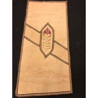 Vintage Halepo Tapesteri Baumwolle Wandbehang , 98 X 48 cm 38 "X 18' Kostenloser Versand von NomadicTribalArt
