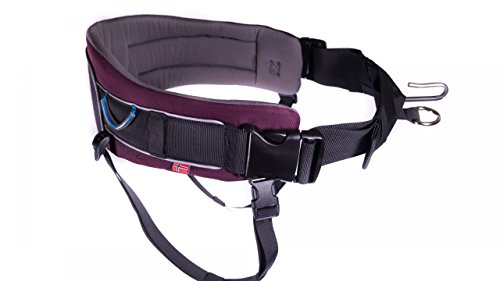 Trekking Belt von Nonstop, Laufgurt,Jogginggurt, Wandergurt für Hunde (M, Purple) von Non-stop dogwear