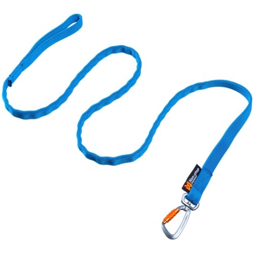 Non-stop dogwear Bungee Leash LTD | Leine für bikejøring, Scootering und skijøring | 1644 | 2,8m | Farbe:blau von Non-stop dogwear