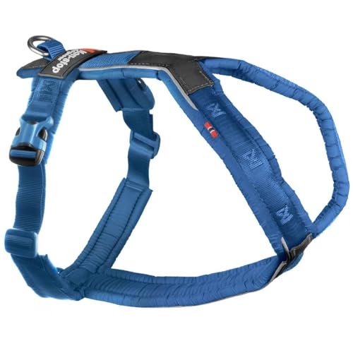 Non-stop dogwear Line Harness 5.0 |216| Führ und Alltagsgeschirr, Farbe:Blau, Größe:G 2 von Non-stop dogwear