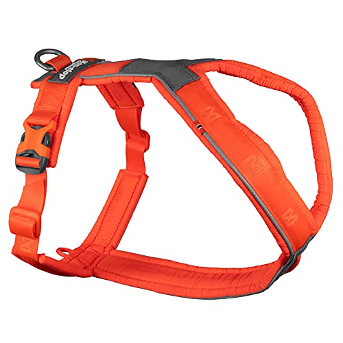 Non-stop dogwear Line Harness 5.0 |218| Führ und Alltagsgeschirr, Farbe:Orange, Größe:G 2 von Non-stop dogwear