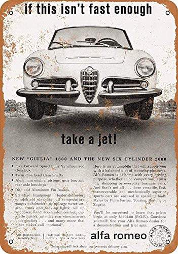Alfa Romeo Blechschild Retro Blech Metall Schilder Poster Deko Vintage Kunst Türschilder Schild Warnung Hof Garten Cafe Toilette Club Geschenk Alfa Romeo Blechschild Retro Blech Metall Schilder Poster Deko Vintage Kunst Türschilder Schild Warnung Hof Garten Cafe Toilette Club Geschenk von Hongxin