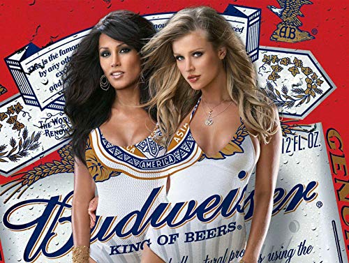 Budweise Blechschild Retro Blech Metall Schilder Poster Deko Vintage Kunst Türschilder Schild Warnung Hof Garten Cafe Toilette Club Geschenk von None Brand