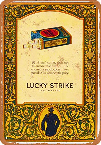 None Brand Lucky Strike Zigaretten Retro Wanddekoration Metall Blechschild bemalt Kunst Poster Dekoration Plakette Warnung Cafe Garage Party Spiel Zimmer Türschilder None Brand Lucky Strike Zigaretten Retro Wanddekoration Metall Blechschild bemalt Kunst Poster Dekoration Plakette Warnung Cafe Garage Party Spiel Zimmer Türschilder von Hongxin