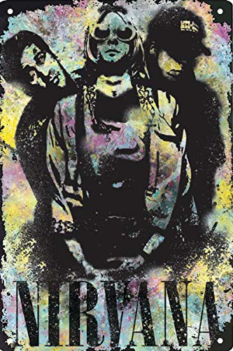 None Brand Nirvana Retro Wanddekoration Metall Blechschild bemalt Kunst Poster Dekoration Plakette Warnung Cafe Garage Party Spiel Zimmer Türschilder None Brand Nirvana Retro Wanddekoration Metall Blechschild bemalt Kunst Poster Dekoration Plakette Warnung Cafe Garage Party Spiel Zimmer Türschilder von Hongxin