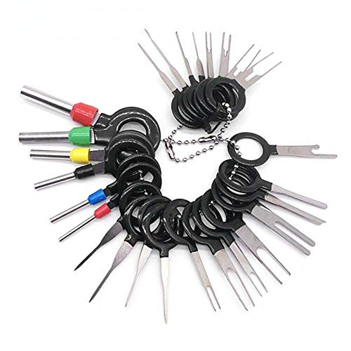 Terminal Removal Tool kit, Terminal Ejector, Wire Connector Pin Release Key Extractor Tools Set for Most Connector Terminal (26PCS) von None Brand