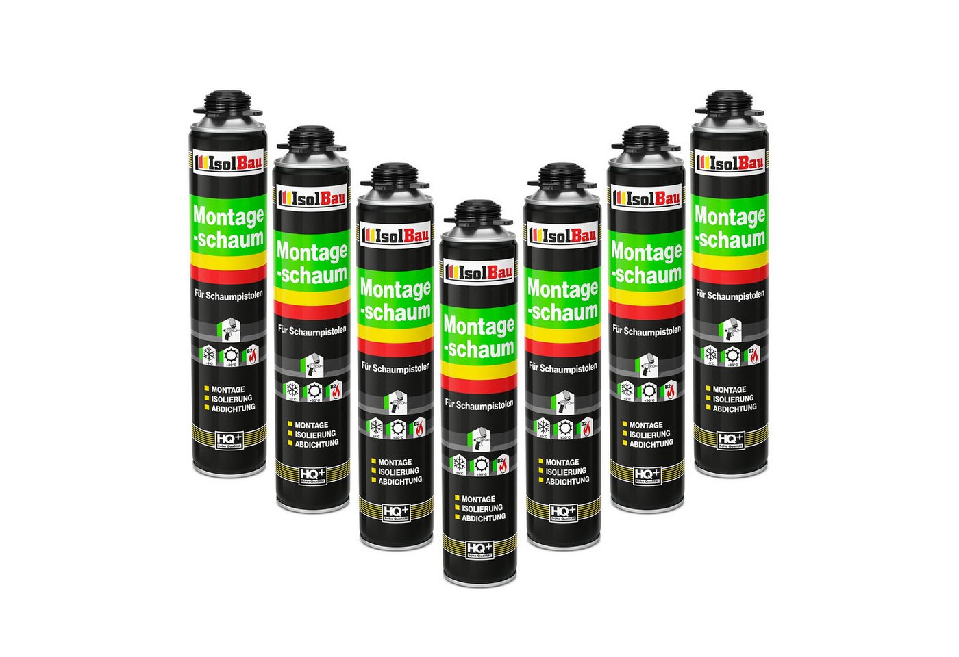 None Fenster Pistolenschaum 7 x 750 ml Bauschaum Montageschaum PU-Schaum 1K, PCV-Profile Holz und Holzwerkstoffe, Ziegelsteine, Beton, Gips, Metall None Fenster Pistolenschaum 7 x 750 ml Bauschaum Montageschaum PU-Schaum 1K, PCV-Profile Holz und Holzwerkstoffe, Ziegelsteine, Beton, Gips, Metall von None