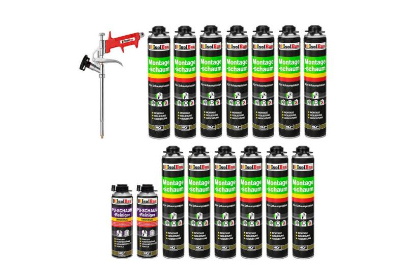 None Fenster SET Pistolenschaum 13 x 750 ml Montageschaum B2 Schaumpistole, PCV-Profile Holz Holzwerkstoffe Ziegelsteine Beton Gips Metall None Fenster SET Pistolenschaum 13 x 750 ml Montageschaum B2 Schaumpistole, PCV-Profile Holz Holzwerkstoffe Ziegelsteine Beton Gips Metall von None