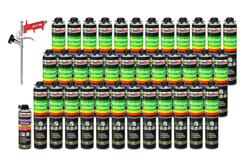 None Fenster SET Pistolenschaum 36 x 750 ml Montageschaum B2 Schaumpistole, PCV-Profile Holz Holzwerkstoffe Ziegelsteine Beton Gips Metall None Fenster SET Pistolenschaum 36 x 750 ml Montageschaum B2 Schaumpistole, PCV-Profile Holz Holzwerkstoffe Ziegelsteine Beton Gips Metall von None