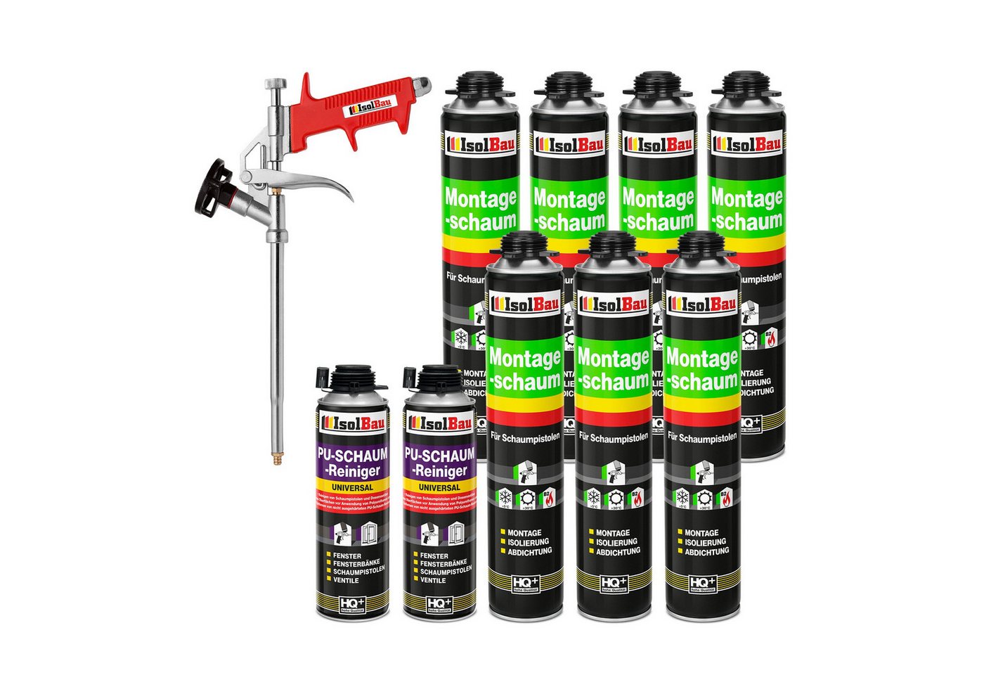 None Fenster SET Pistolenschaum 7 x 750 ml Montageschaum B2 Schaumpistole, PCV-Profile Holz Holzwerkstoffe Ziegelsteine Beton Gips Metall None Fenster SET Pistolenschaum 7 x 750 ml Montageschaum B2 Schaumpistole, PCV-Profile Holz Holzwerkstoffe Ziegelsteine Beton Gips Metall von None