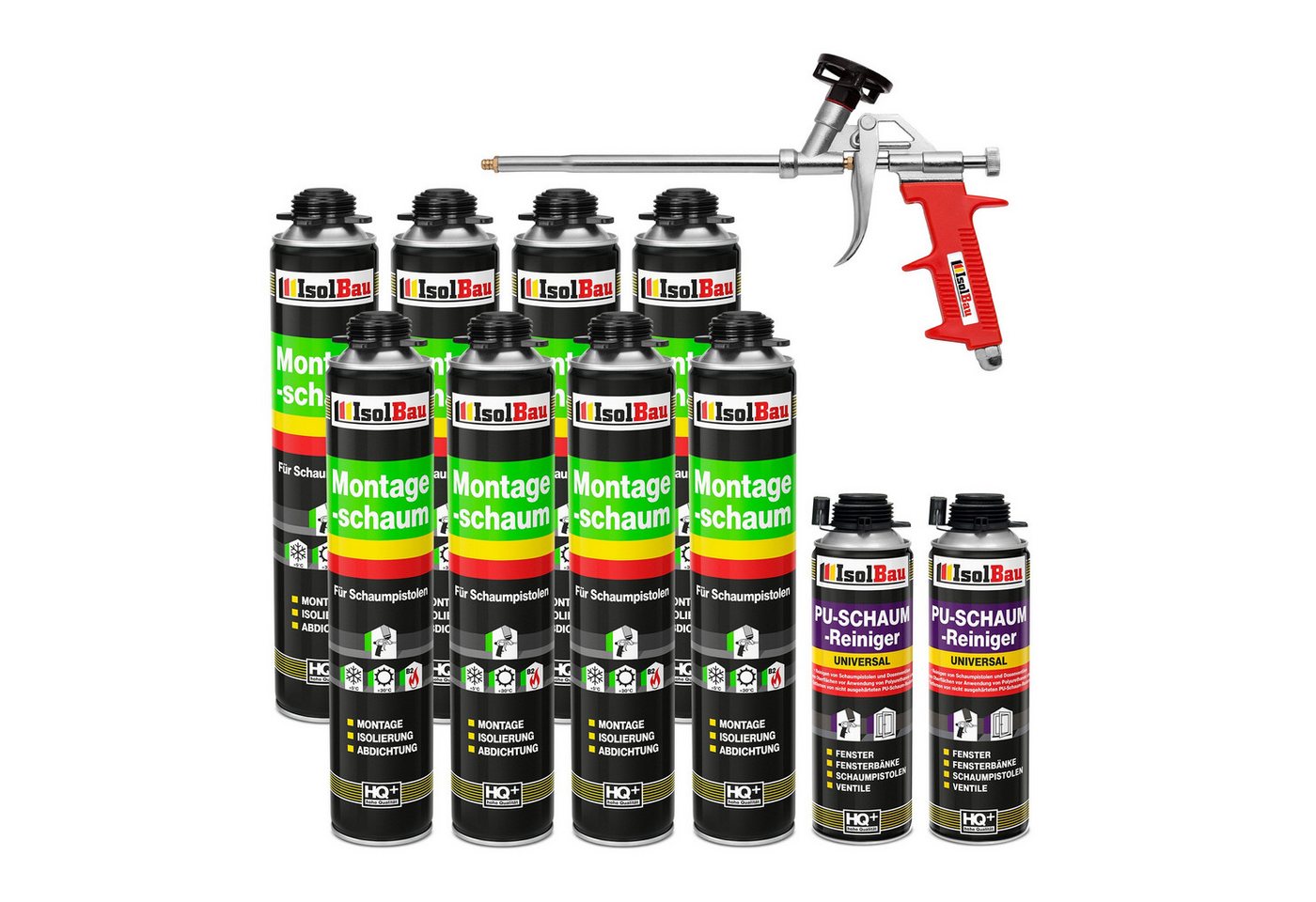 None Fenster SET Pistolenschaum 8 x 750 ml Schall Schaumpistole Wärmedämmung, PCV-Profile Holz Holzwerkstoffe Ziegelsteine Beton Gips Metall None Fenster SET Pistolenschaum 8 x 750 ml Schall Schaumpistole Wärmedämmung, PCV-Profile Holz Holzwerkstoffe Ziegelsteine Beton Gips Metall von None