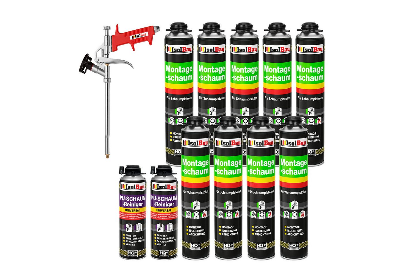 None Fenster SET Pistolenschaum 9 x 750 ml Schaumpistole Wärmedämmung, PCV-Profile Holz Holzwerkstoffe Ziegelsteine Beton Gips Metall None Fenster SET Pistolenschaum 9 x 750 ml Schaumpistole Wärmedämmung, PCV-Profile Holz Holzwerkstoffe Ziegelsteine Beton Gips Metall von None