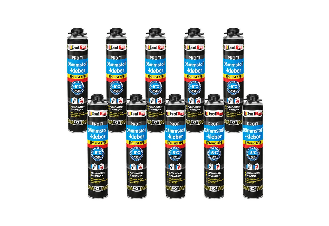 None Montagekleber Dämmstoffkleber 10 x 750 ml Perimeterkleber für EPS- & XPS-Platten, Rasches und zuverlässiges Ausrichten der Dämm- u.Trockenbauplatten None Montagekleber Dämmstoffkleber 10 x 750 ml Perimeterkleber für EPS- & XPS-Platten, Rasches und zuverlässiges Ausrichten der Dämm- u.Trockenbauplatten von None