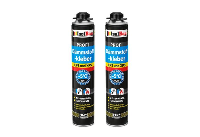 None Montagekleber Dämmstoffkleber 2 x 750 ml B2 Kleber für Dämmung Perimeterkleber, Rasches und zuverlässiges Ausrichten der Dämm- u.Trockenbauplatten von None