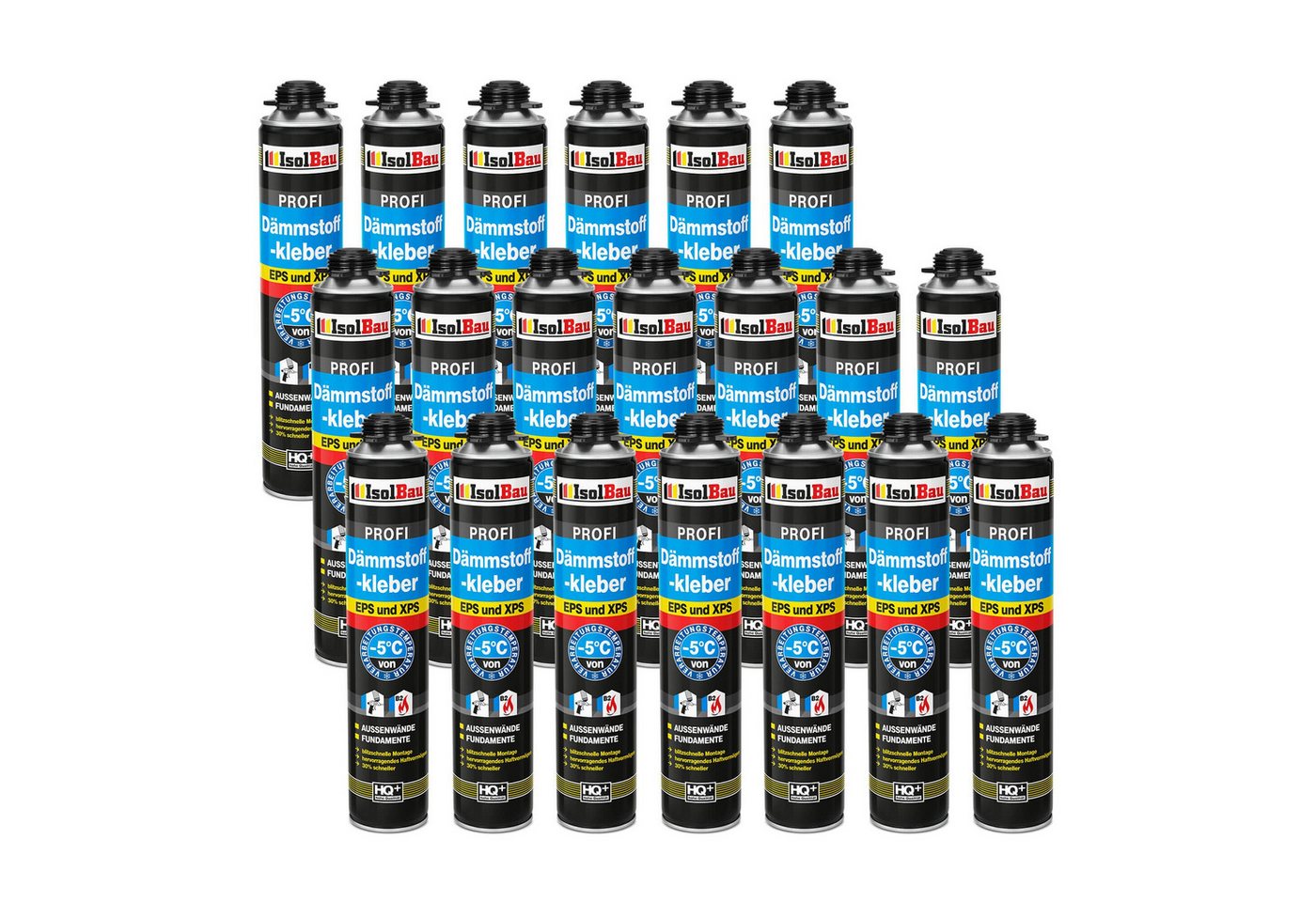 None Montagekleber Dämmstoffkleber 20 x 750 ml Klebeschaum Perimeterkleber Kleber, Rasches und zuverlässiges Ausrichten der Dämm- u.Trockenbauplatten None Montagekleber Dämmstoffkleber 20 x 750 ml Klebeschaum Perimeterkleber Kleber, Rasches und zuverlässiges Ausrichten der Dämm- u.Trockenbauplatten von None