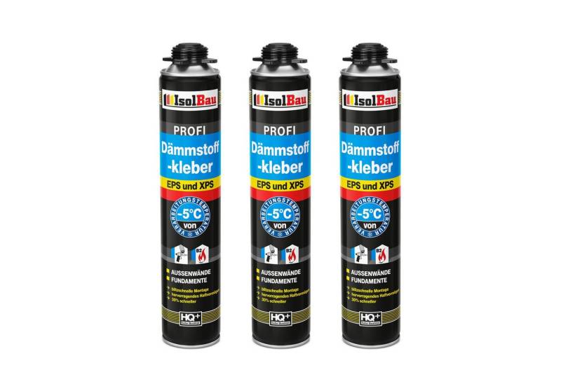 None Montagekleber Dämmstoffkleber 3 x 750 ml Perimeterkleber für EPS- & XPS-Platten, Rasches und zuverlässiges Ausrichten der Dämm- u.Trockenbauplatten von None