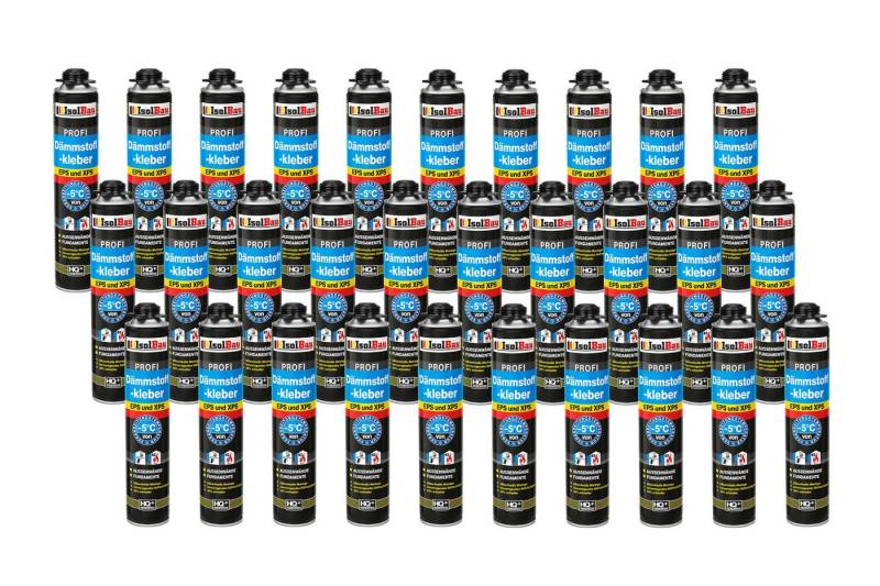 None Montagekleber Dämmstoffkleber 30 x 750 ml B2 Kleber für Dämmung Perimeterkleber, Rasches und zuverlässiges Ausrichten der Dämm- u.Trockenbauplatten von None