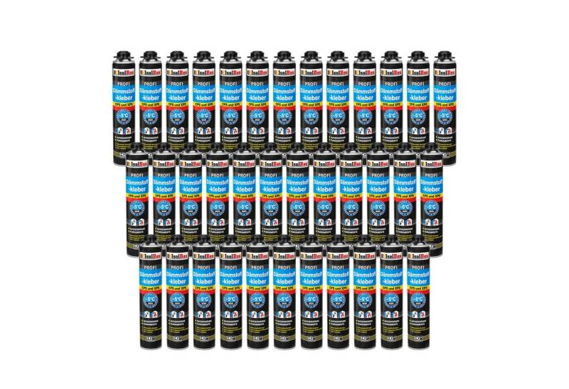None Montagekleber Dämmstoffkleber 36 x 750 ml Perimeterkleber für EPS- & XPS-Platten, Rasches und zuverlässiges Ausrichten der Dämm- u.Trockenbauplatten von None