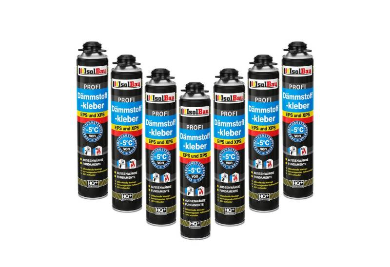 None Montagekleber Dämmstoffkleber 7 x 750 ml Dämmung Fixieren und Isolieren PS- & XPS-, Rasches und zuverlässiges Ausrichten der Dämm- u.Trockenbauplatten von None