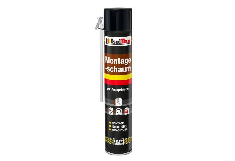 None Montagekleber Montageschaum 1 Dose 750 ml mit Aussprührohr Isolierung Montage, PCV-Profile Holz und Holzwerkstoffe Ziegelsteine Beton Gipsund Metall von None