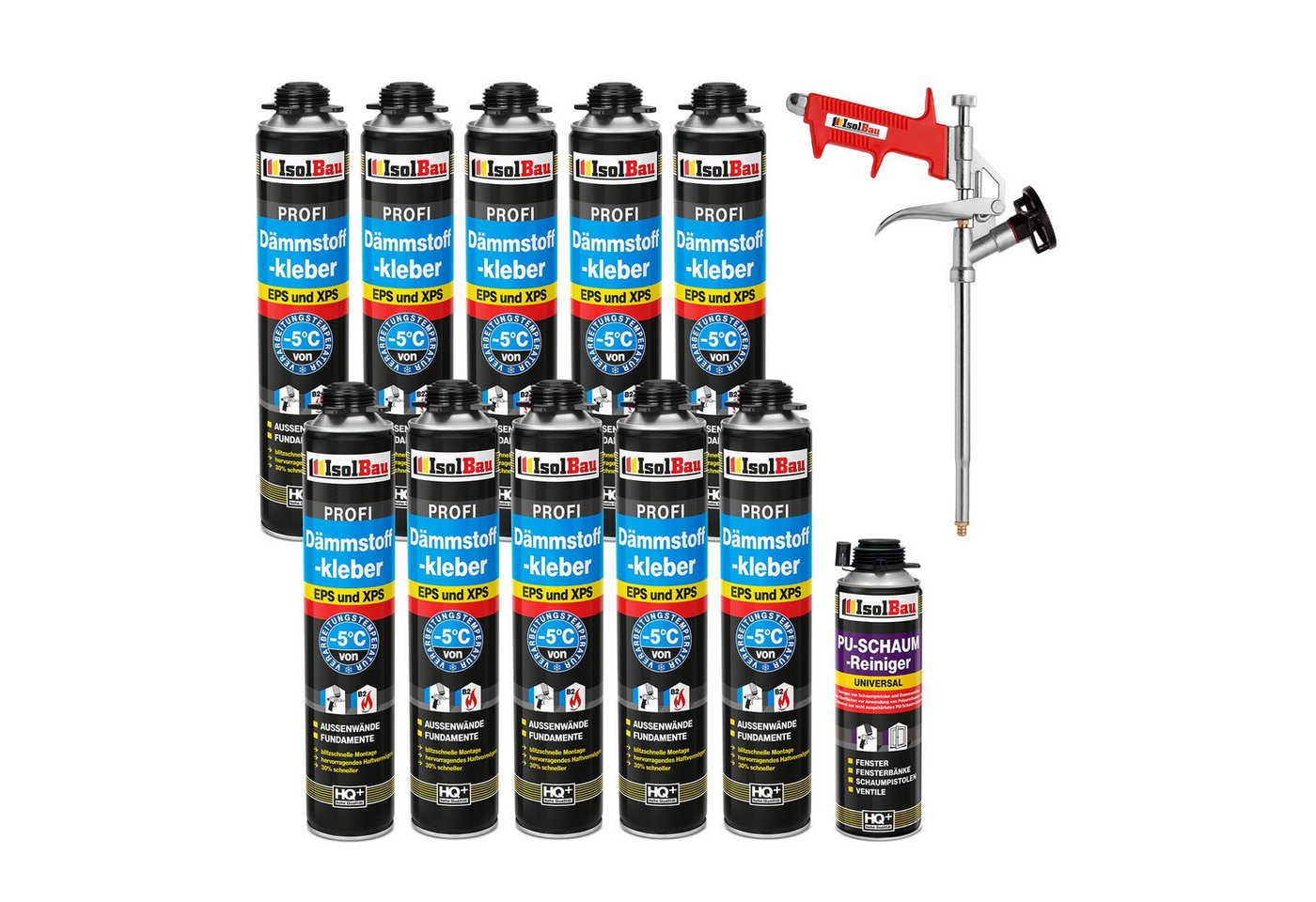None Montagekleber SET Dämmstoffkleber 10 x 750 ml Dämmung Fixieren Isolieren Reiniger, Rasches und zuverlässiges Ausrichten der Dämm- u.Trockenbauplatten None Montagekleber SET Dämmstoffkleber 10 x 750 ml Dämmung Fixieren Isolieren Reiniger, Rasches und zuverlässiges Ausrichten der Dämm- u.Trockenbauplatten von None