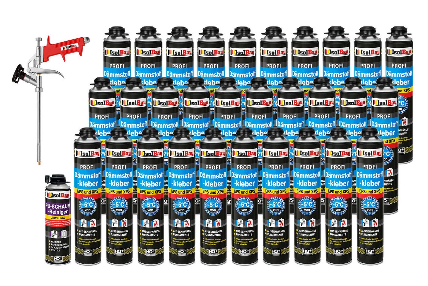 None Montagekleber SET Dämmstoffkleber 30 x 750 ml Perimeterkleber für EPS- & XPS-Platten, Rasches und zuverlässiges Ausrichten der Dämm- u.Trockenbauplatten None Montagekleber SET Dämmstoffkleber 30 x 750 ml Perimeterkleber für EPS- & XPS-Platten, Rasches und zuverlässiges Ausrichten der Dämm- u.Trockenbauplatten von None