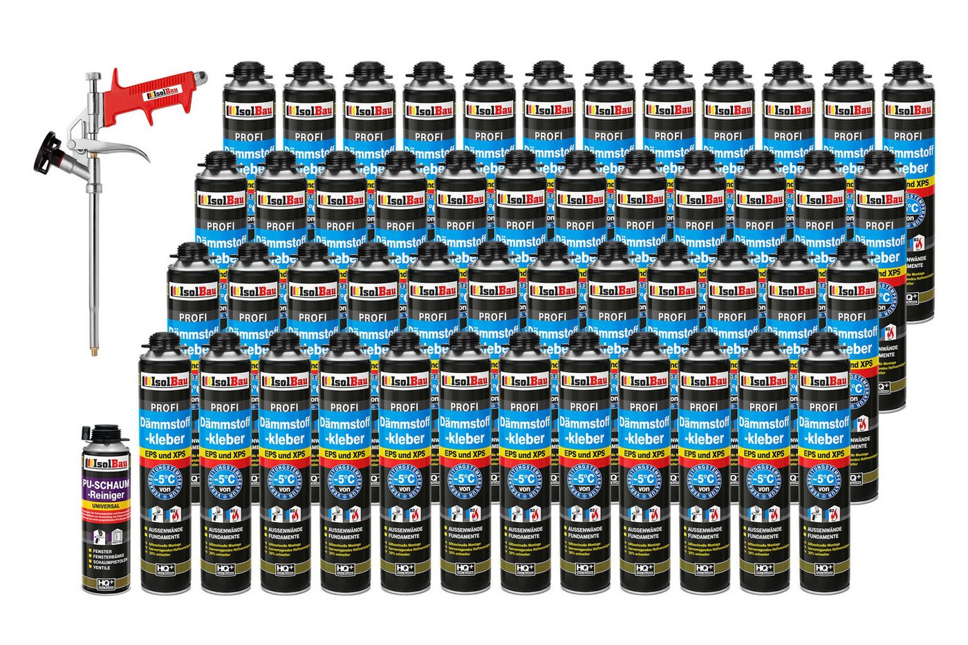 None Montagekleber SET Dämmstoffkleber 48 x 750 ml Dämmung Fixieren Isolieren Reiniger, Rasches und zuverlässiges Ausrichten der Dämm- u.Trockenbauplatten None Montagekleber SET Dämmstoffkleber 48 x 750 ml Dämmung Fixieren Isolieren Reiniger, Rasches und zuverlässiges Ausrichten der Dämm- u.Trockenbauplatten von None