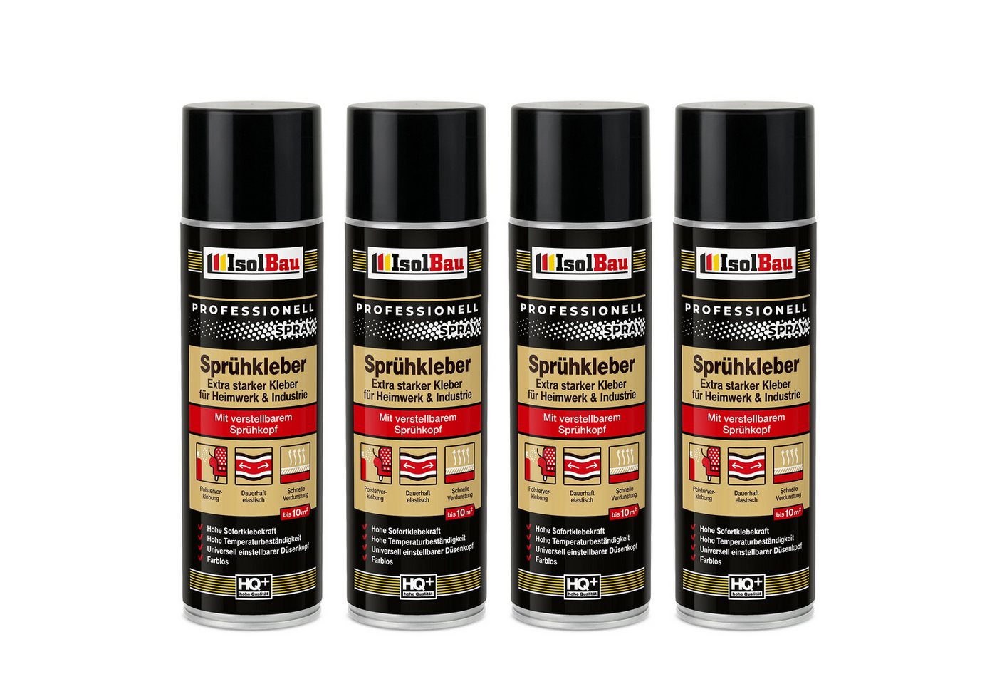 None Montagekleber Sprühkleber 4 x 500ml Klebe-Spray Holz, Stoff, Leder, Filz uvm, Geeignet für Schaumstoff, Polster, Filz & mehr auf Holz & Metall None Montagekleber Sprühkleber 4 x 500ml Klebe-Spray Holz, Stoff, Leder, Filz uvm, Geeignet für Schaumstoff, Polster, Filz & mehr auf Holz & Metall von None
