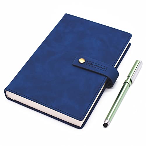 A5 408 Seiten Verdicktes Tagebuch Agenda Notizbuch Bürotagebuch Agenda Tagebuch Business Arbeitstagebuch Besprechungsbuch Klassisches Tagebuch Tagebuch Schulmaterial mit Stift (blau) von Nonebranded