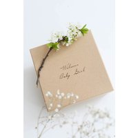 Naturkarton Geschenkbox Welcome Baby Girl | Nonikids Berlin von NoniKidsBerlin
