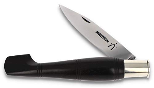 Nontron Messer - 12 cm - Griff Ebenholz - Klinge XC75 Carbonstahl - Frankreich Taschenmesser - Fixierung Drehring Virole Nontron Messer - 12 cm - Griff Ebenholz - Klinge XC75 Carbonstahl - Frankreich Taschenmesser - Fixierung Drehring Virole von Nontron