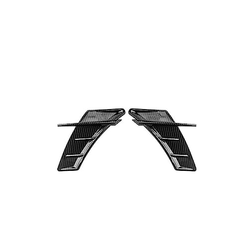 Auto Heckspoiler Flügel Für A-UDI ABT RS3 RS4 RS5 RS6 A6 C6 C5 A1 A3 8P A4 B8 B6 A5 A7 A8 Q5 Q7 TT R8 ABT 2 Stück Auto Air Vent Aufkleber Seitenfender Aufkleber (Color : Carbon Type 1) von Nonuin
